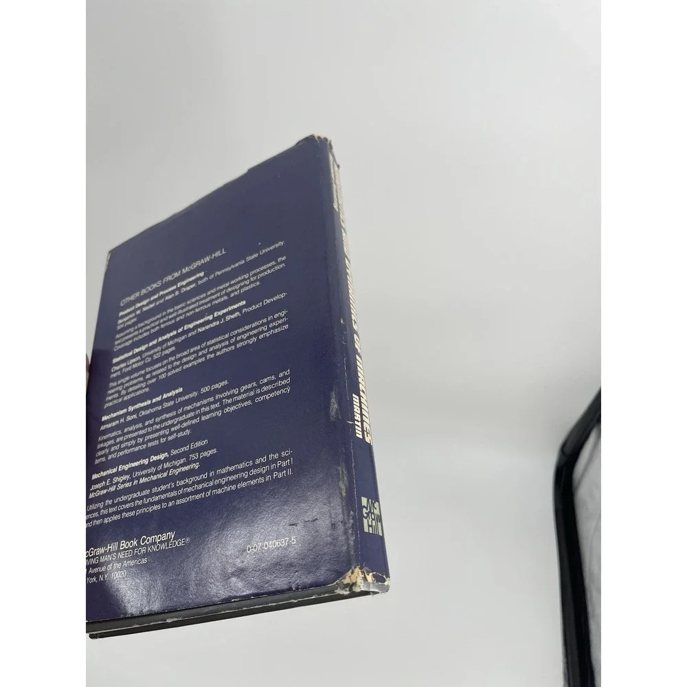 Kinematics‎ and Dynamics of Machines by George H. Martin Revised Printing 1969